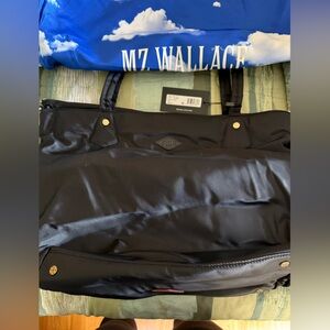 MZ Wallace Black Duffel Bag with Durable Design